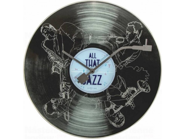 Dizajnové nástenné hodiny 8184 Nextime The Jazz 43cm Dizajnové nástenné hodiny 8184 Nextime The Jazz 43cm