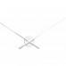 Designové nástenné hodiny 3118wi Nextime Hands 70cm Designové nástenné hodiny 3118wi Nextime Hands 70cm