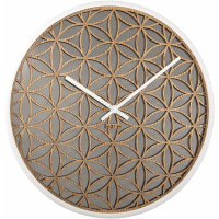 Dizajnové nástenné hodiny 3194wi Nextime Bella Mirror 50cm Dizajnové nástenné hodiny 3194wi Nextime Bella Mirror 50cm