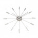 Hodiny na stenu Nextime Plug Inn 2610zi Silver 60cm Hodiny na stenu Nextime Plug Inn 2610zi Silver 60cm
