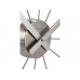 Hodiny na stenu Nextime Plug Inn 2610zi Silver 60cm Hodiny na stenu Nextime Plug Inn 2610zi Silver 60cm