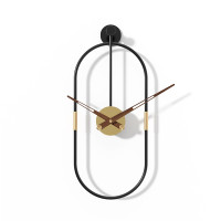 Luxusné oválne nástenné hodiny – moderný severský dizajn, tichý Quartz 57 cm Luxusné oválne nástenné hodiny – moderný severský dizajn, tichý Quartz 57 cm