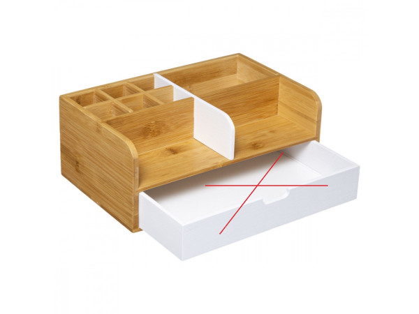 Bambusový organizér 5Five 687A, 25 cm, bez zásuvky Bambusový organizér 5Five 687A, 25 cm, bez zásuvky