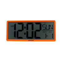 Digitálne hodiny Karlsson Table Clock Retro LCD KA6020OR, 36cm Digitálne hodiny Karlsson Table Clock Retro LCD KA6020OR, 36cm