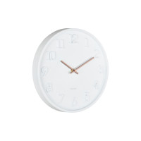 Nástenné hodiny Calma Karlsson KA6041WH, 30cm