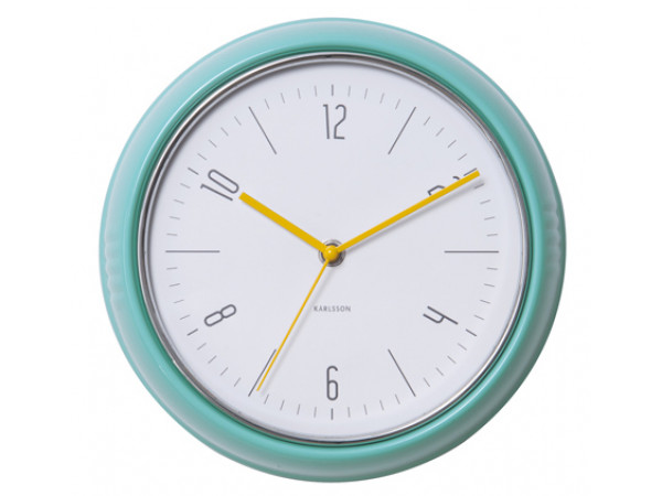 Nástenné retro hodiny 5525GR Karlsson 25cm