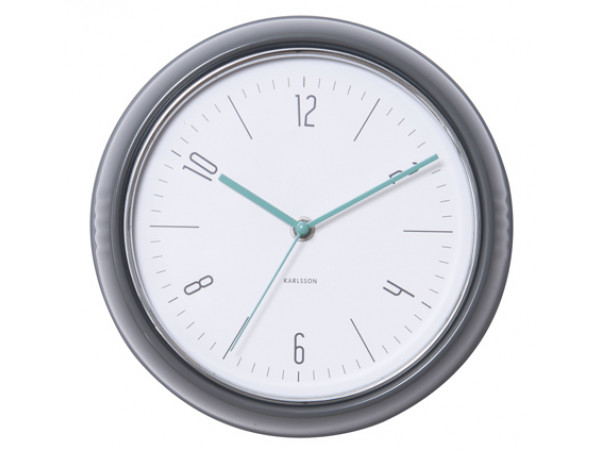 Nástenné retro hodiny 5525GY Karlsson 25cm Nástenné retro hodiny 5525GY Karlsson 25cm