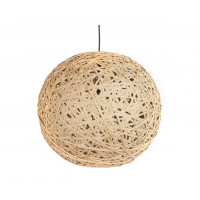 Závesná lampa Leitmotiv Nest round large natural, 50cm