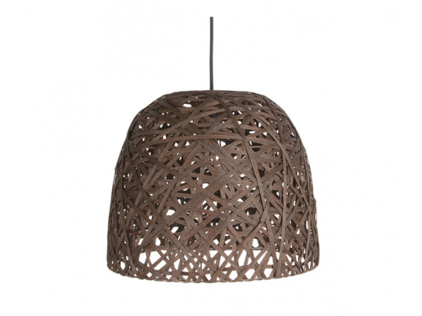 Závesná lampa Leitmotiv Nest cone large dark brown, 40cm Závesná lampa Leitmotiv Nest cone large dark brown, 40cm
