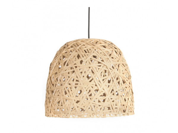 Závesná lampa Leitmotiv Nest cone large natural, 40cm