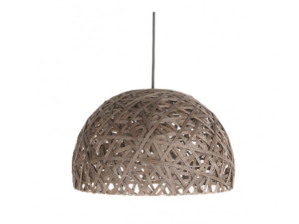 Závesná lampa Leitmotiv Nest dome large dark brown, 40cm Závesná lampa Leitmotiv Nest dome large dark brown, 40cm