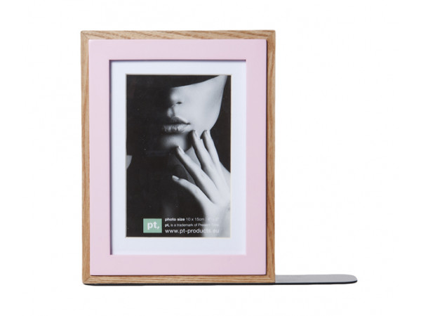 Knižná zarážka Present Time, fotorámik, Pink Knižná zarážka Present Time, fotorámik, Pink