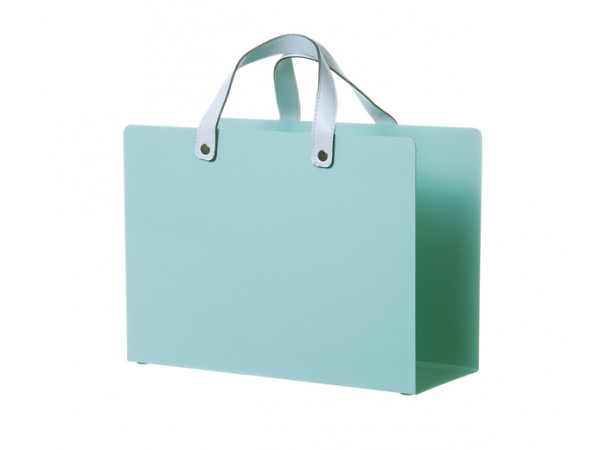 Stojan na noviny a časopisy BAG, mint green Stojan na noviny a časopisy BAG, mint green