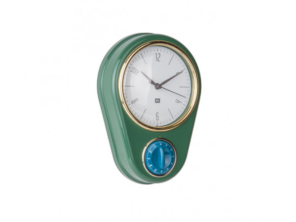 Hodiny s minútkou Present Time PT3264GR, 23cm Hodiny s minútkou Present Time PT3264GR, 23cm
