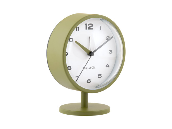 Budík Karlsson KA6027GR Brisk Dome, 14cm Budík Karlsson KA6027GR Brisk Dome, 14cm