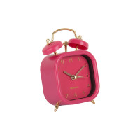 Budík Karlsson KA5921DP Glam Square, 12cm Budík Karlsson KA5921DP Glam Square, 12cm