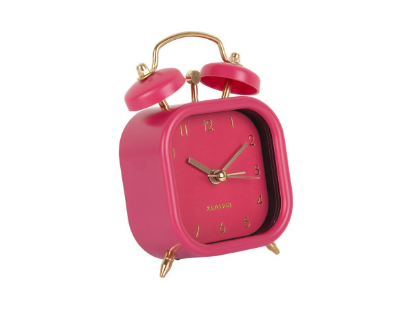 Budík Karlsson KA5921DP Glam Square, 12cm Budík Karlsson KA5921DP Glam Square, 12cm
