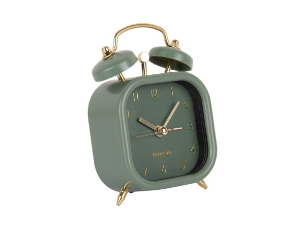 Budík Karlsson KA5921GR Glam Square, 12cm Budík Karlsson KA5921GR Glam Square, 12cm
