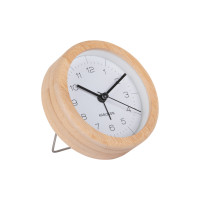 Budík Karlsson KA5923WH Neat Round, 9cm Budík Karlsson KA5923WH Neat Round, 9cm