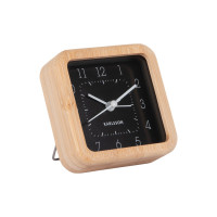 Budík Karlsson KA5924BK Neat Square, 9cm Budík Karlsson KA5924BK Neat Square, 9cm
