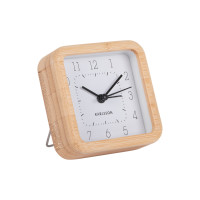 Budík Karlsson KA5924WH Neat Square, 9cm Budík Karlsson KA5924WH Neat Square, 9cm