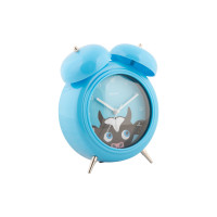 Budík Karlsson KA5980BL Peekaboo Cow, 19cm