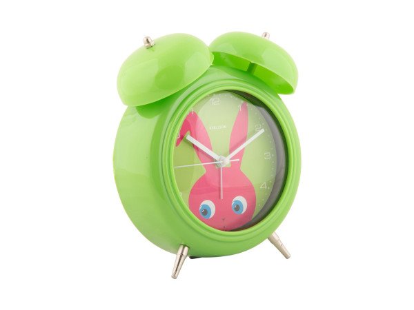 Budík Karlsson KA5980DG Peekaboo Bunny, 19cm Budík Karlsson KA5980DG Peekaboo Bunny, 19cm