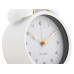 Budík Karlsson KA5998WH Twin Bell, 14cm Budík Karlsson KA5998WH Twin Bell, 14cm