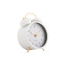 Budík Karlsson KA5998WH Twin Bell, 14cm Budík Karlsson KA5998WH Twin Bell, 14cm