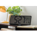 Digitálne hodiny Karlsson Table Clock Retro LCD KA6020BK, 36cm