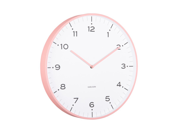 Nástenné hodiny Karlsson KA6011PI, 40cm Nástenné hodiny Karlsson KA6011PI, 40cm
