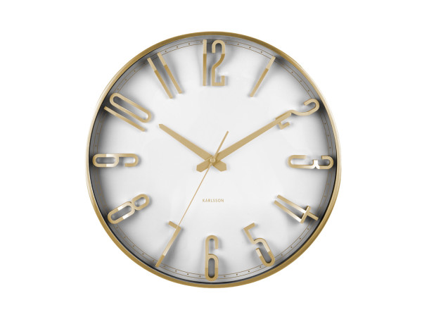Nástenné hodiny Karlsson KA6016WH, 36cm Nástenné hodiny Karlsson KA6016WH, 36cm