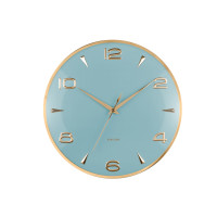 Nástenné hodiny Karlsson KA6017BL, 41cm
