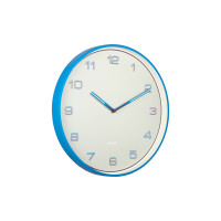Nástenné hodiny Lined Numbers Karlsson KA6013BB, 40cm