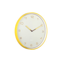 Nástenné hodiny Lined Numbers Karlsson KA6013BY, 40cm