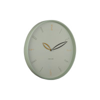 Nástenné hodiny Petals Karlsson KA6012GR, 40cm