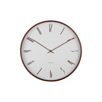 Nástenné hodiny Scandia Karlsson KA6014WH, 40cm