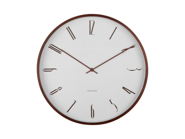 Nástenné hodiny Scandia Karlsson KA6014WH, 40cm Nástenné hodiny Scandia Karlsson KA6014WH, 40cm
