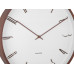 Nástenné hodiny Scandia Karlsson KA6014WH, 40cm Nástenné hodiny Scandia Karlsson KA6014WH, 40cm