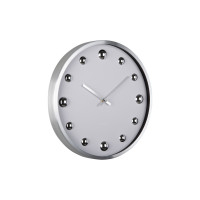 Nástenné hodiny Shiny Dots Karlsson KA5971WH, 36cm