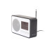 Budík a FM rádio Karlsson KA6036BK, 13cm Budík a FM rádio Karlsson KA6036BK, 13cm