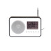 Budík a FM rádio Karlsson KA6036BK, 13cm Budík a FM rádio Karlsson KA6036BK, 13cm
