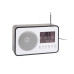 Budík a FM rádio Karlsson KA6036BK, 13cm Budík a FM rádio Karlsson KA6036BK, 13cm