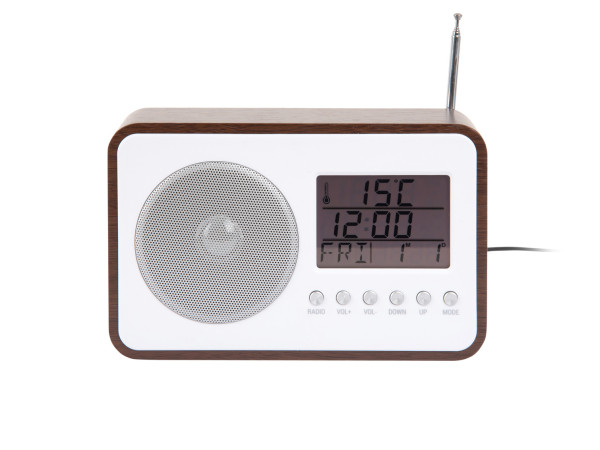 Budík a FM rádio Karlsson KA6036DW, 13cm Budík a FM rádio Karlsson KA6036DW, 13cm