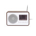 Budík a FM rádio Karlsson KA6036DW, 13cm Budík a FM rádio Karlsson KA6036DW, 13cm