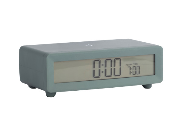 Budík Berlín LCD s nabíjačkou Karlsson KA6156GR, zelená Budík Berlín LCD s nabíjačkou Karlsson KA6156GR, zelená