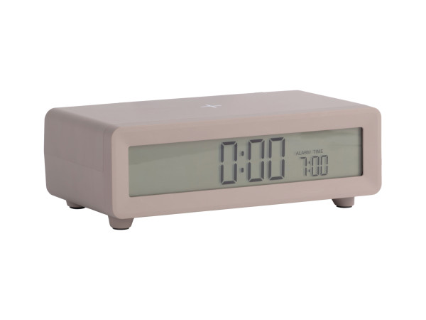 Budík Berlín LCD s nabíjačkou Karlsson KA6156WG, sivá Budík Berlín LCD s nabíjačkou Karlsson KA6156WG, sivá