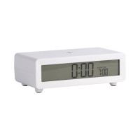 Budík Berlín LCD s nabíjačkou Karlsson KA6156WH, biela Budík Berlín LCD s nabíjačkou Karlsson KA6156WH, biela