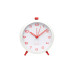Budík Button Retro Karlsson KA6143RD, 10cm