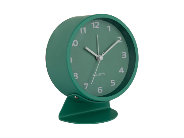 Budík Cool Retro Karlsson KA6082GR, 13cm Budík Cool Retro Karlsson KA6082GR, 13cm